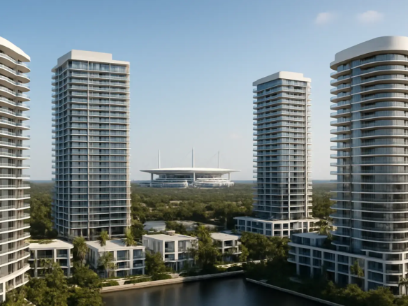 Os melhores lançamentos de Miami próximos ao Hard Rock Stadium: oportunidade para investidores brasileiros com olho na Copa do Mundo 2026