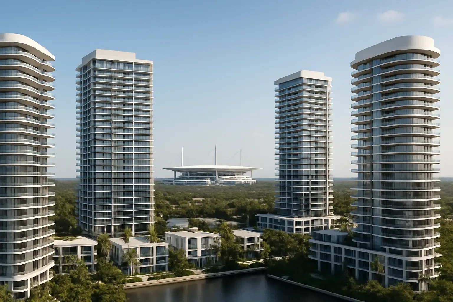 Os melhores lançamentos de Miami próximos ao Hard Rock Stadium: oportunidade para investidores brasileiros com olho na Copa do Mundo 2026